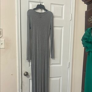 Skim long sleeve lounge dress